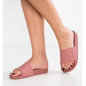 adidas ash pink slides